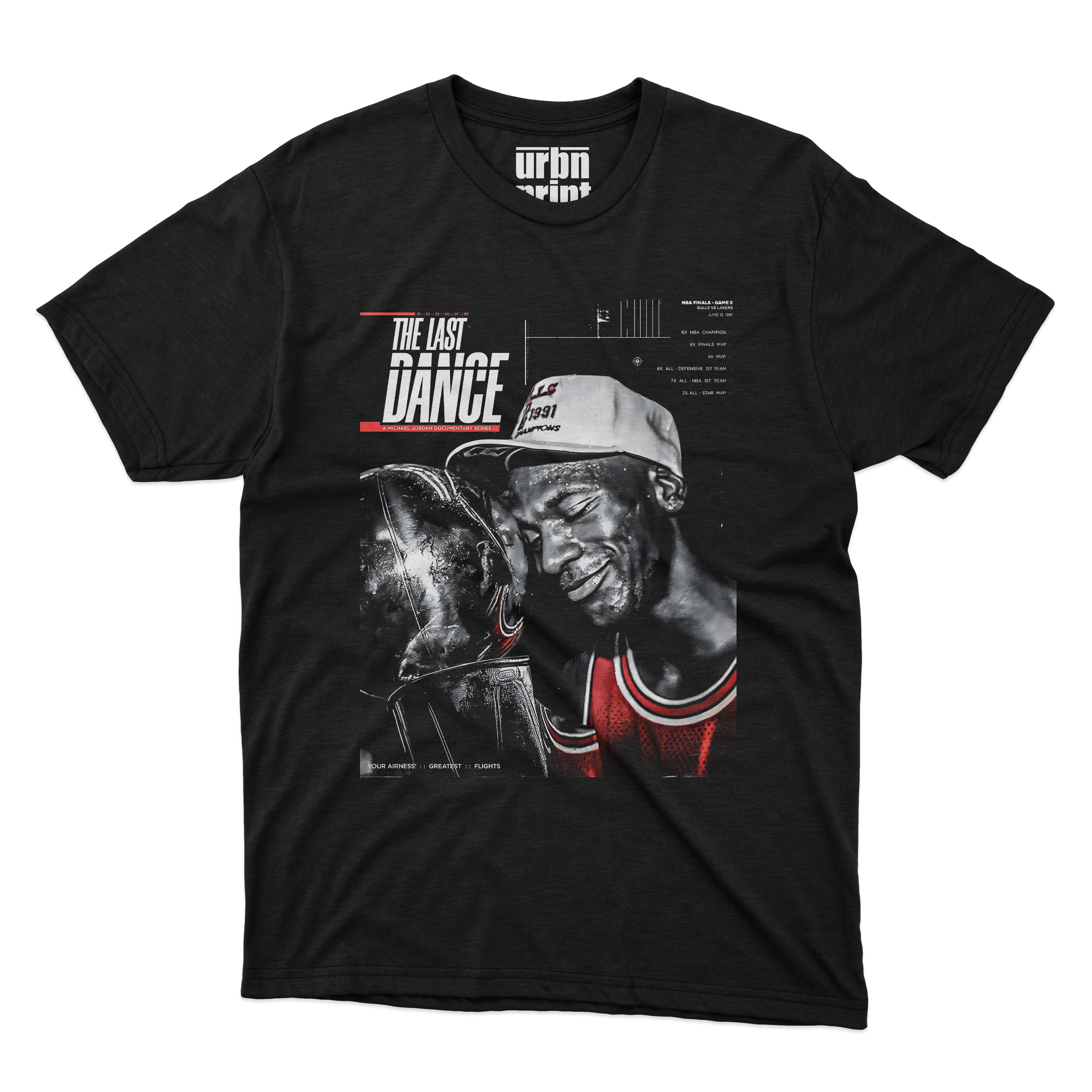 Urbn Print Polera Michael Jordan The Last Dance